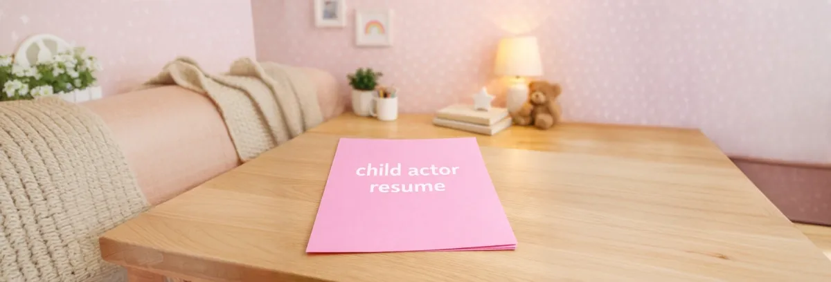 Child Actor Resume Template: What to Include (With Examples)