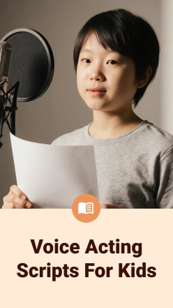 Voice Acting Scripts for Kids: Practice Scenes for Beginners