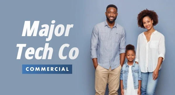 Casting Real Family for Major Tech Co Commercial